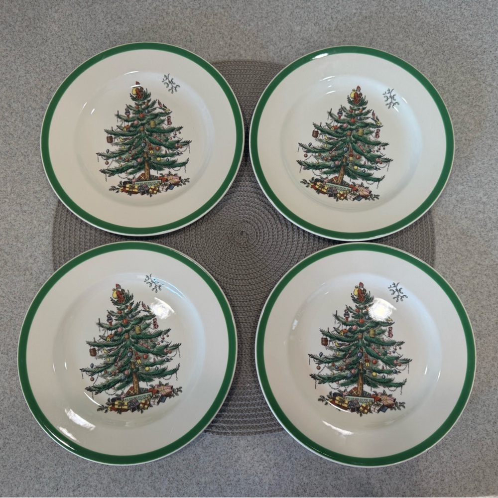 Spode set of 4 Salad Plates S3324-A5